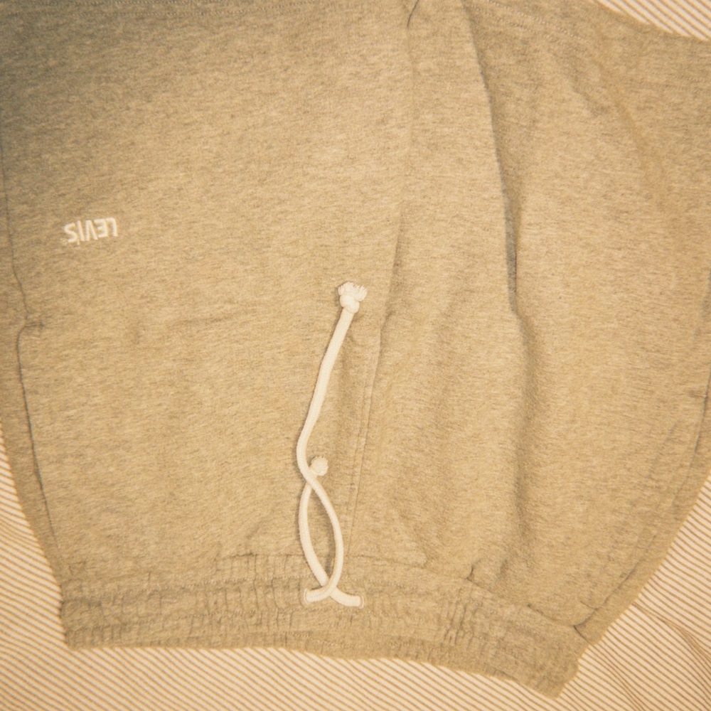 Levi's Light Gray Casual Shorts